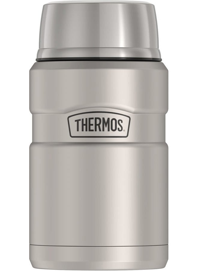 THERMOS STAINLESS STEEL VACUUM INSULATED STEEL JAR 710 ML, SK3020MS, INSULATED FOOD JAR, LUNCH BOX, STORAGE CONTAINER, THERMAL FLASK FOR TRAVEL - Image 1
